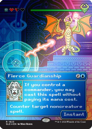 Fierce Guardianship (Rainbow Foil) (SLD-1823)