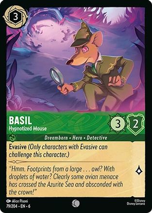 Basil - Hypnotized Mouse (6-079) (Cold Foil)