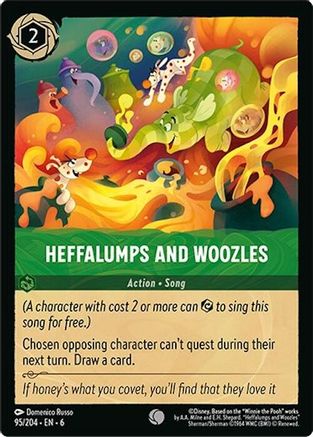 Heffalumps and Woozles (6-095) (Cold Foil)