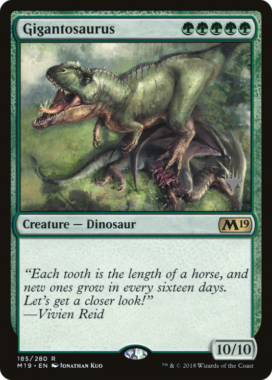 Gigantosaurus (PPM20-185P) (Foil)