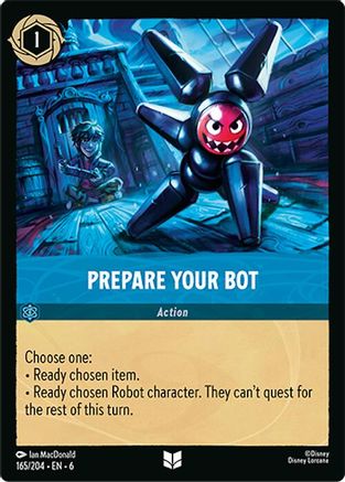 Prepare Your Bot (6-165) (Cold Foil)