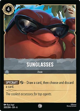 Sunglasses (6-202) (Cold Foil)