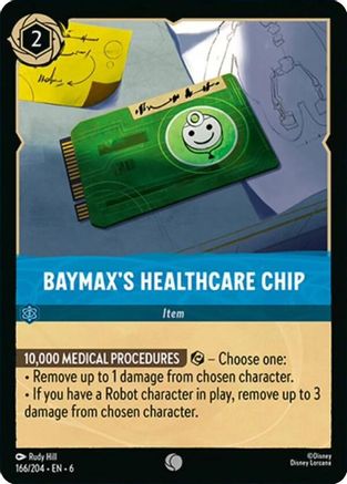 Baymax's Healthcare Chip (6-166) (Cold Foil)