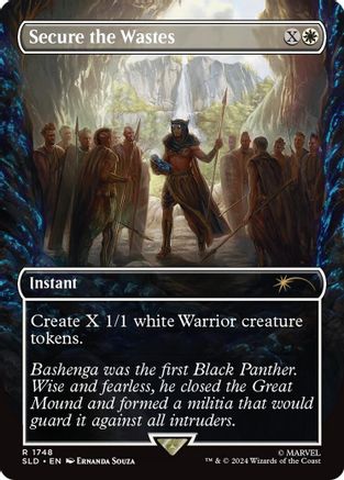 Secure the Wastes (Rainbow Foil) (SLD-1748)