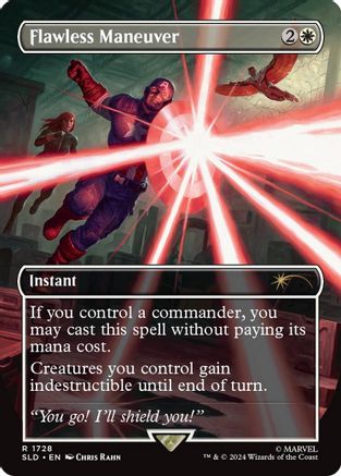 Flawless Maneuver (Rainbow Foil) (SLD-1728)