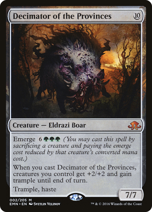 Decimator of the Provinces (EMN-002) (Foil)