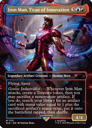 Iron Man, Titan of Innovation (Rainbow Foil) (SLD-1731)