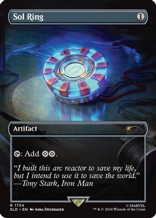 Sol Ring (1734) (Rainbow Foil) (SLD-1734)