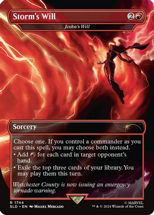 Storm's Will - Jeska's Will (Rainbow Foil) (SLD-1744)