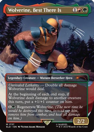 Wolverine, Best There Is (Rainbow Foil) (SLD-1737)