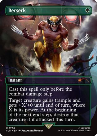 Berserk (1738) (Rainbow Foil) (SLD-1738)