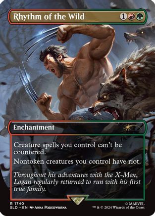 Rhythm of the Wild (Rainbow Foil) (SLD-1740)