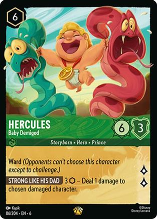 Hercules - Baby Demigod (6-086) (Cold Foil)