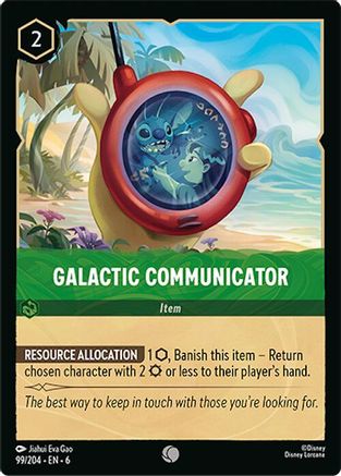 Galactic Communicator (6-099) (Cold Foil)