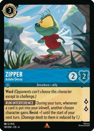 Zipper - Astute Decoy (6-141)