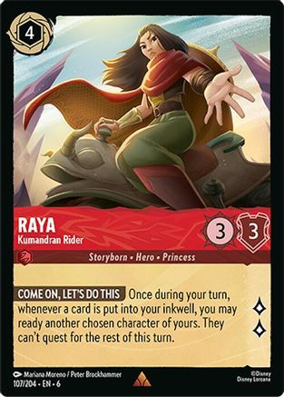 Raya - Kumandran Rider (6-107) (Cold Foil)