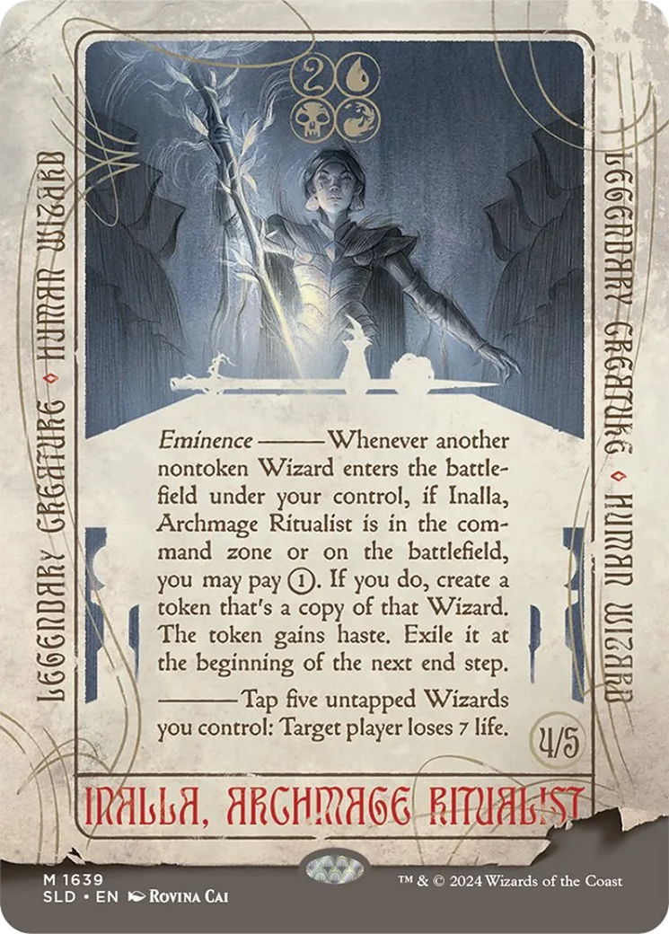 Inalla, Archmage Ritualist (SLD-1639) (Borderless)