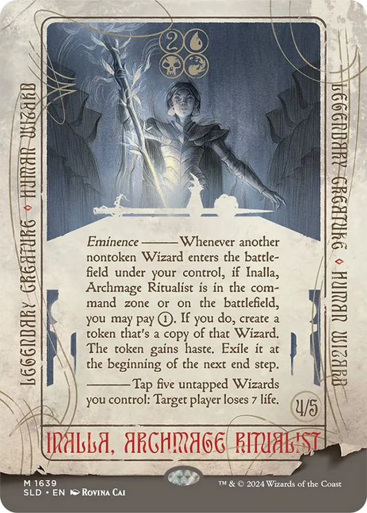 Inalla, Archmage Ritualist (SLD-1639) (Borderless)