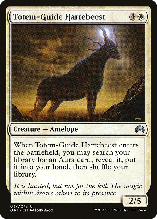 Totem-Guide Hartebeest (ORI-037)