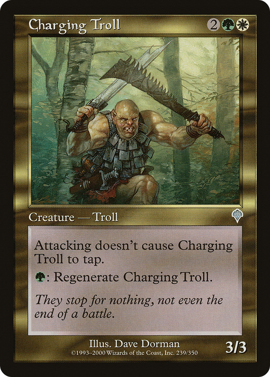 Charging Troll (INV-239) (Foil)