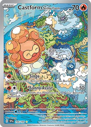 Castform Sunny Form (SSP-195) (Holofoil)