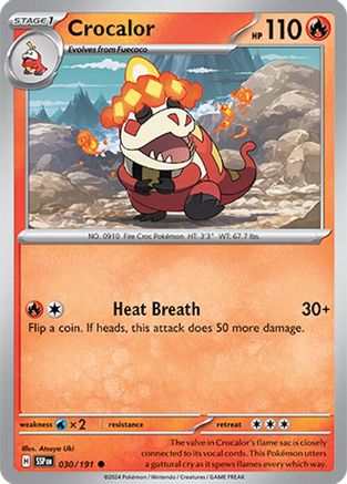 Crocalor (SSP-030) (Reverse Holofoil)