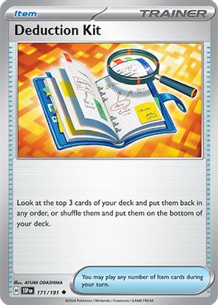 Deduction Kit (SSP-171) (Reverse Holofoil)