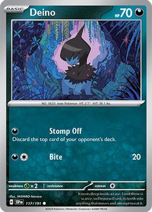 Deino (SSP-117) (Reverse Holofoil)