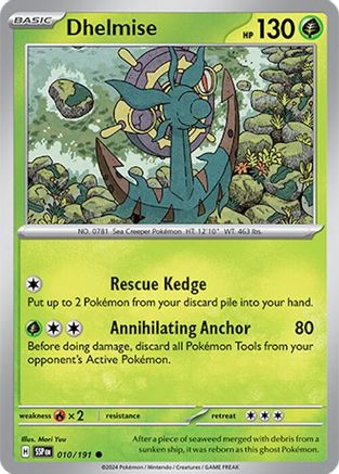 Dhelmise (SSP-010) (Reverse Holofoil)