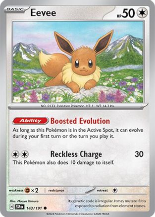 Eevee (SSP-143) (Reverse Holofoil)