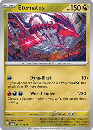 Eternatus (SSP-141) (Reverse Holofoil)