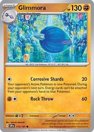 Glimmora (SSP-115) (Reverse Holofoil)