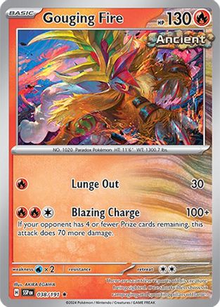 Gouging Fire (SSP-038) (Reverse Holofoil)