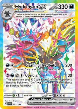 Hydreigon ex (SSP-223) (Holofoil)