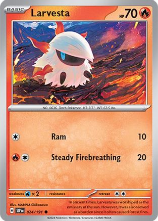 Larvesta (SSP-024) (Reverse Holofoil)