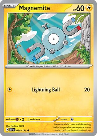 Magnemite (SSP-058) (Reverse Holofoil)