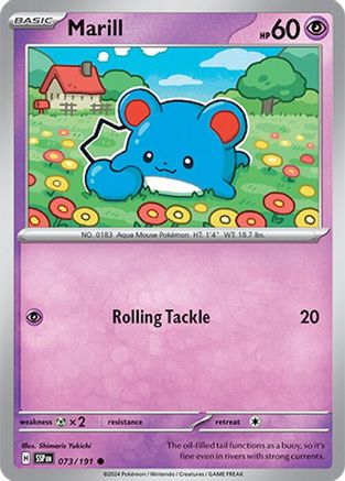 Marill (SSP-073) (Reverse Holofoil)
