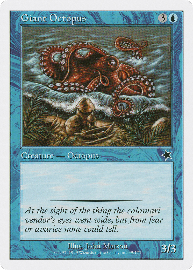 Giant Octopus (S99-039)
