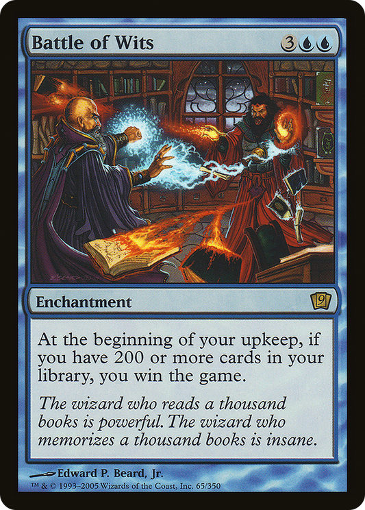 Battle of Wits (9ED-65★) (Foil)