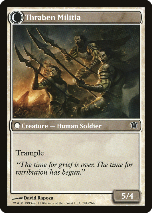 Thraben Sentry // Thraben Militia (ISD-038) (Foil)