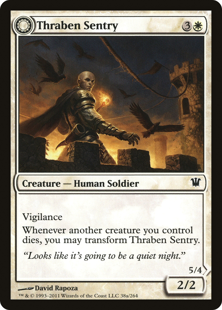 Thraben Sentry // Thraben Militia (ISD-038)