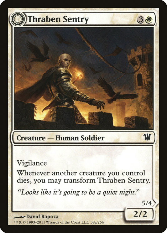 Thraben Sentry // Thraben Militia (ISD-038) (Foil)
