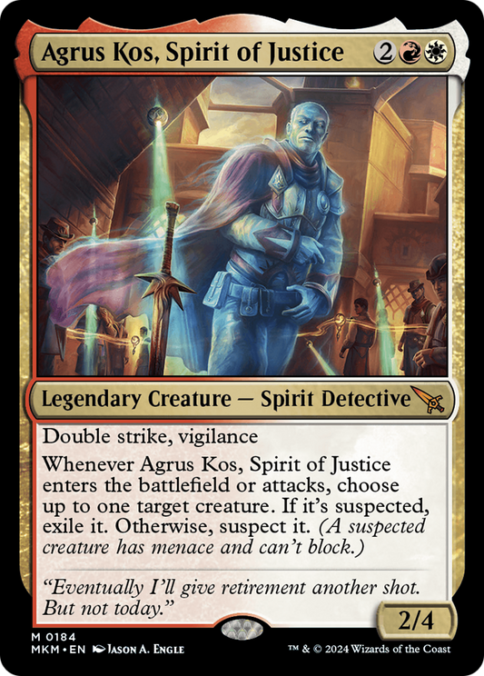 Agrus Kos, Spirit of Justice (MKM-184) (Foil)