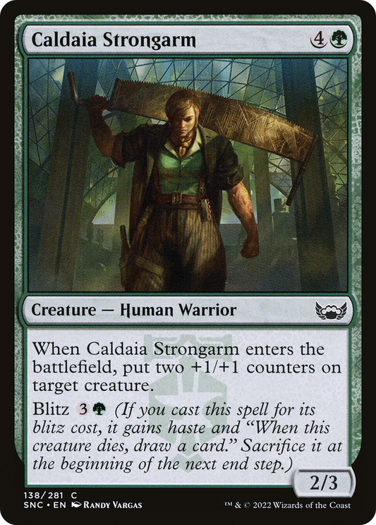Caldaia Strongarm (SNC-138) (Foil)