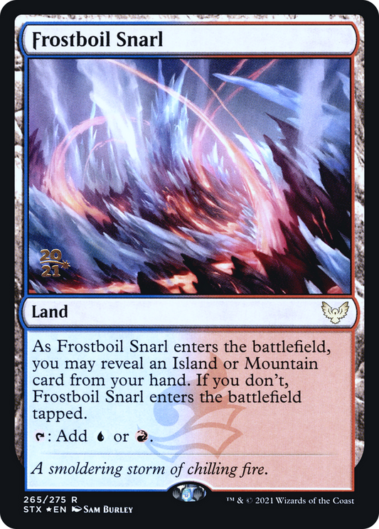 Frostboil Snarl (PRE-265S) (Foil)