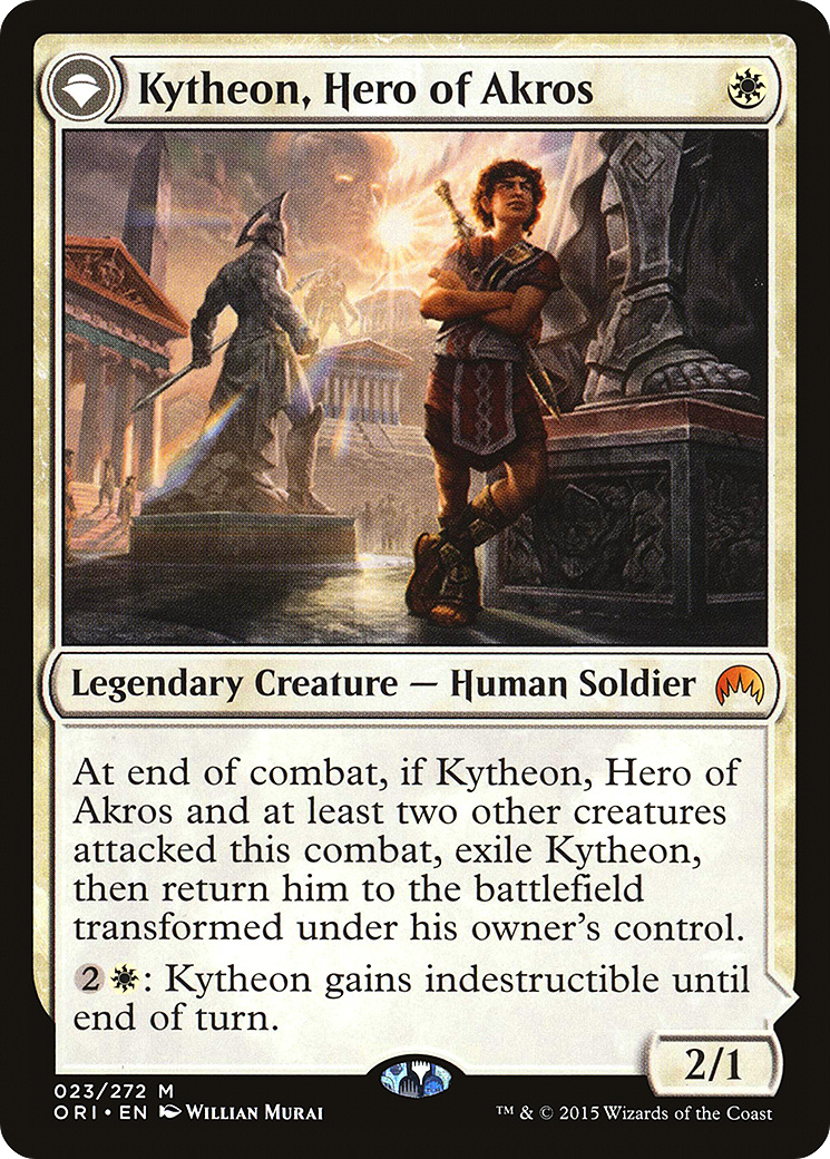 Kytheon, Hero of Akros // Gideon, Battle-Forged (ORI-023) (Foil)