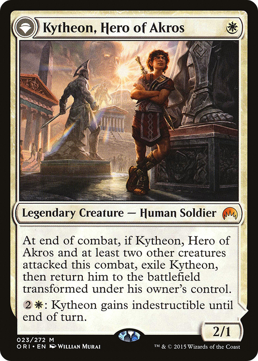 Kytheon, Hero of Akros // Gideon, Battle-Forged (ORI-023)