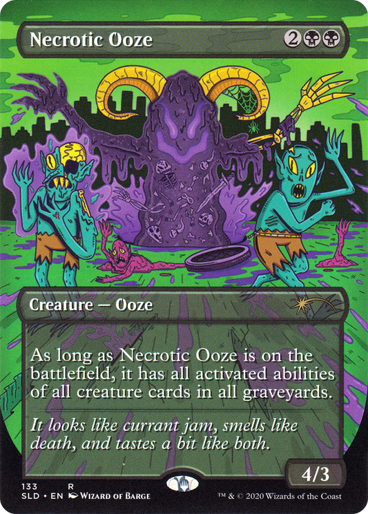 Necrotic Ooze (SLD-133) (Borderless)