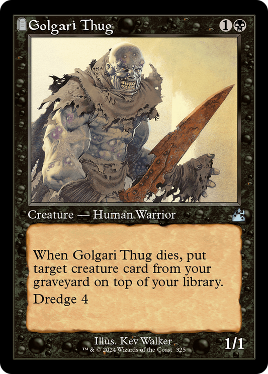 Golgari Thug (RVR-325)