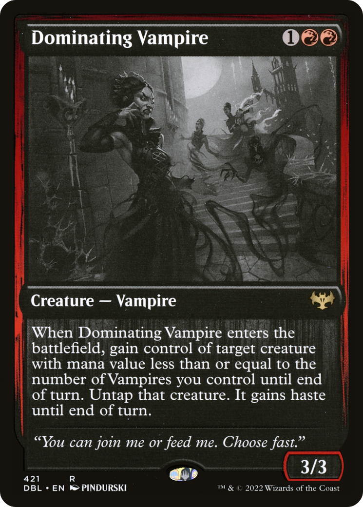 Dominating Vampire (DBL-421) (Foil)